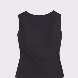 Abercrombie & Fitch Black Tank Top